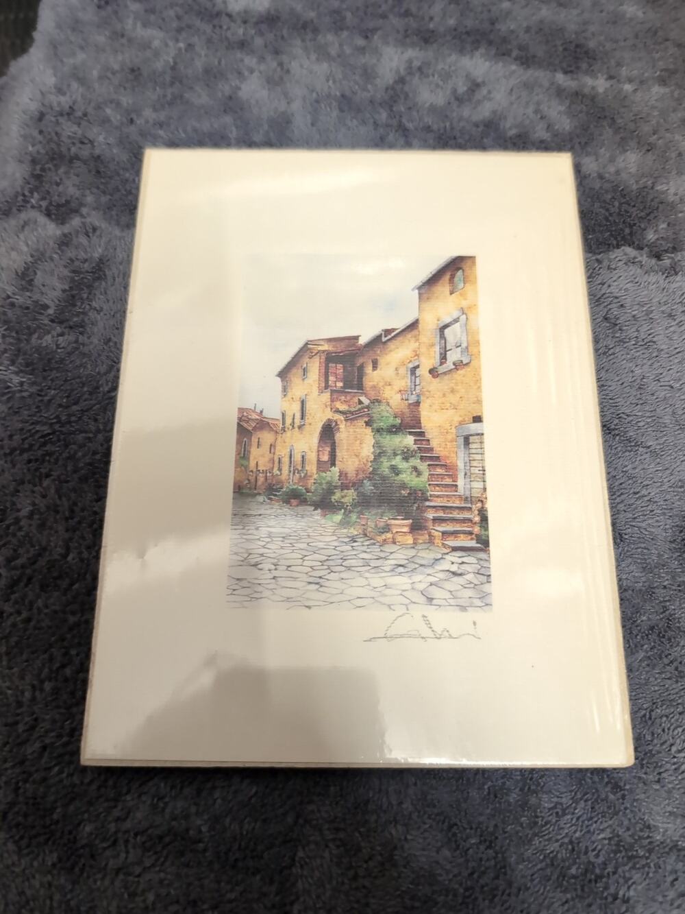 Lithograph By Artist Gabriele Monaldi Signed Autographed